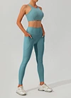 ribbed sports bra